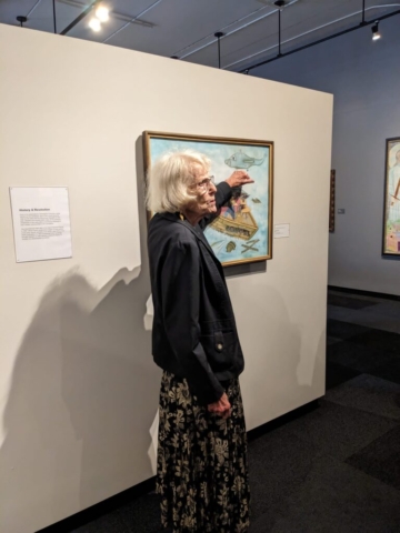 DL - Art Walk with LeGrace Benson at the WCA